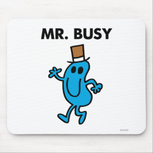 Mousepad Sr. Ocupado Waving Olá!
