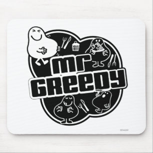 Mousepad Sr. preto & branco Ávido