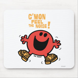 Mousepad Sr. Ruidoso da dança de obstrução