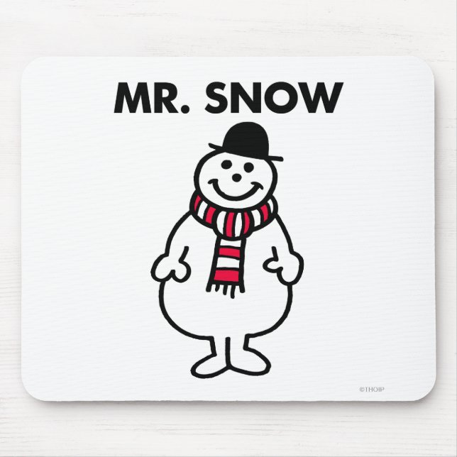 Mousepad Sr. Snow | Dose clássica (Frente)