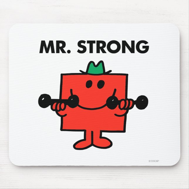 Mousepad Sr. Strong | Peso de elevação (Frente)
