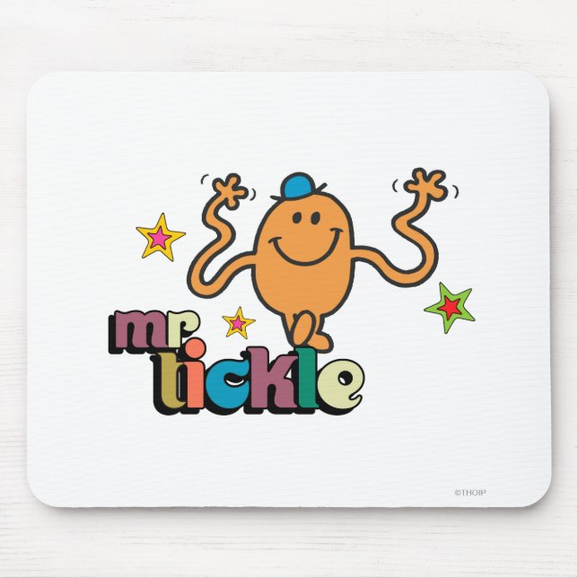 Mousepad Sr. Tickle | Estrelas Espumantes (Frente)