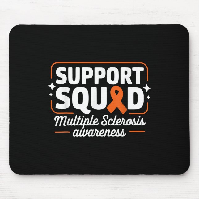 Mousepad Sra. Warrior Sra. Support Squad Sclerose Múltipla  (Frente)