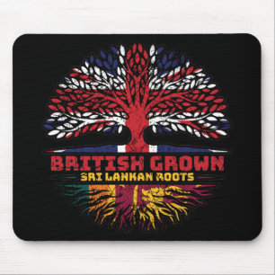 Mousepad Sri Lanca Sri Lanca Reino Unido
