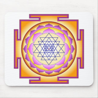 Mousepad Sri Yantra Chakra Shiva Shakti Navayoni Deusa 