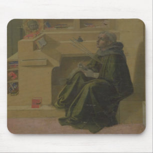 Mousepad St Augustine em seu estudo (predella do Barbad