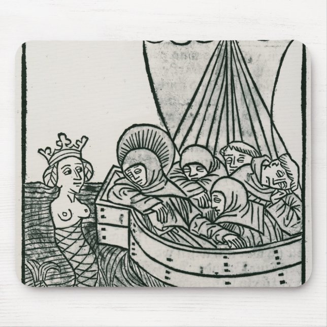 Mousepad St. Brendan e a sirene (Frente)