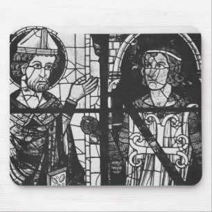 Mousepad St Denis que dá o oriflamme ao cavaleiro clemente
