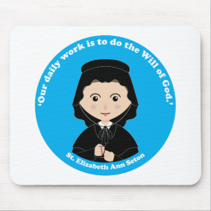 Mousepad St. Elizabeth Ann Seton