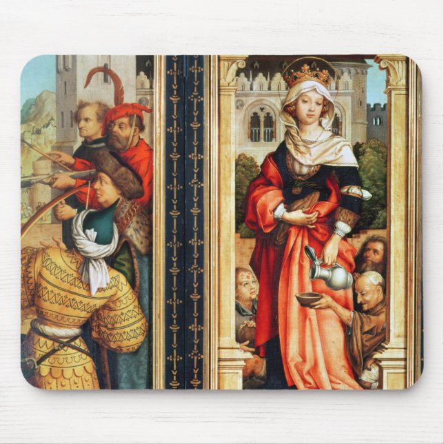 Mousepad St. Elizabeth de Hungria (Frente)