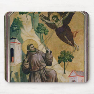 Mousepad St Francis que recebe os Stigmata, c.1295-1300