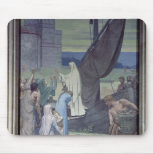 Mousepad St. Genevieve que traz fontes