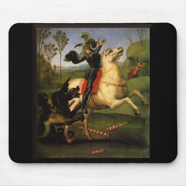 Mousepad St George e o dragão (Frente)