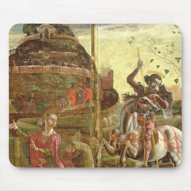 Mousepad St George e o dragão (Frente)