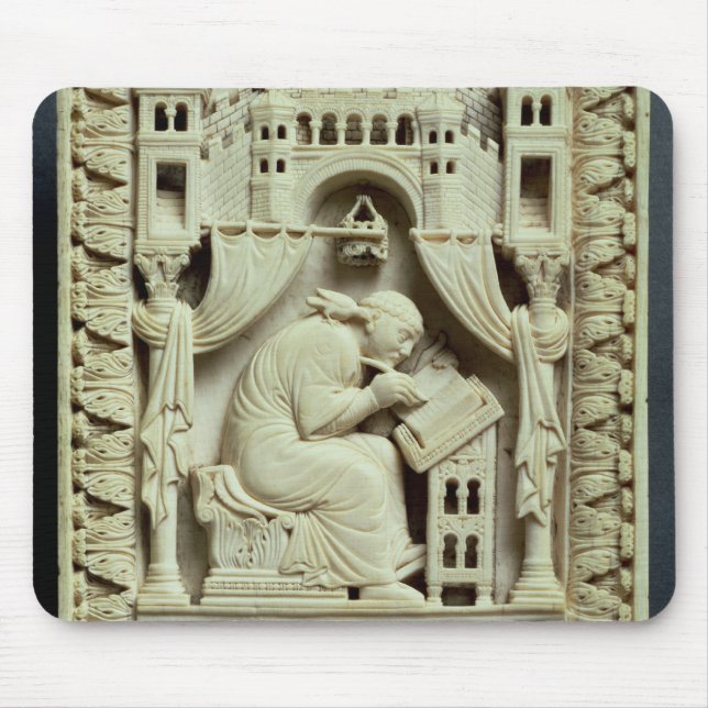 Mousepad St Gregory escrevendo com escreventes abaixo (Frente)