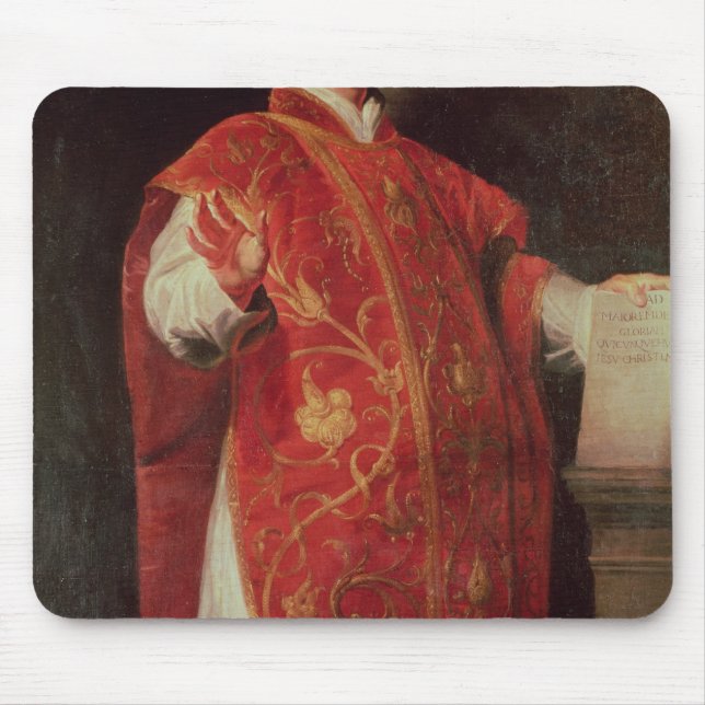 Mousepad St Ignatius do fundador de Loyola dos jesuítas (Frente)