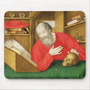 Mousepad St Jerome em seu estudo, 1650 (bodycolour e w/c