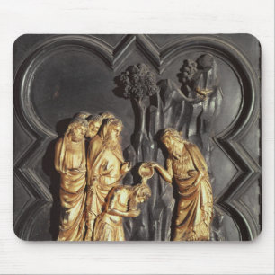 Mousepad St John o baptista que baptiza no rio