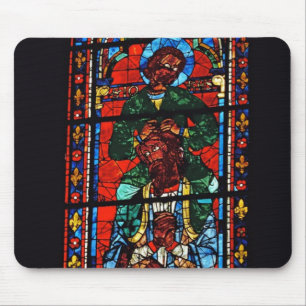 Mousepad St John o evangelista que monta os ombros de Ez