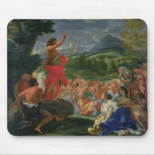 Mousepad St John Preaching do baptista, pintado antes de