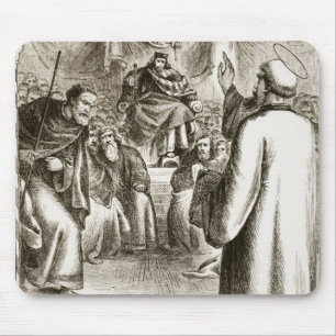 Mousepad St Patrick que preaching em Tara, 'do Trias Thu