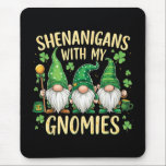Mousepad St Patrick’s Day Lucky Shamrock Gnome<br><div class="desc">St Patrick’s Day Lucky Shamrock Gnome</div>