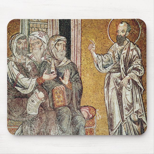 Mousepad St Paul que Preaching aos judeus (Frente)