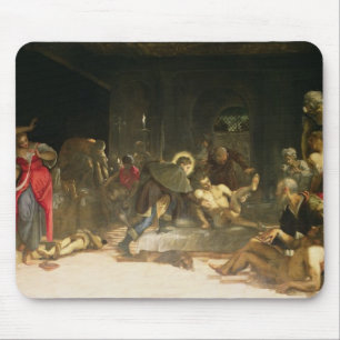 Mousepad St. Roch que cura o praga