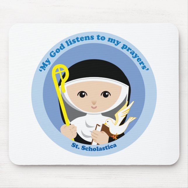 Mousepad St. Scholastica (Frente)