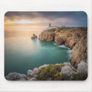 Mousepad St. Vincent do cabo Sagres, o Algarve, Portugal