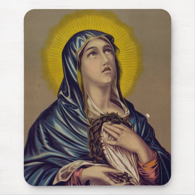 Mousepad Stabat Mater Nossa Senhora das Dores Arte Devocion (Frente)