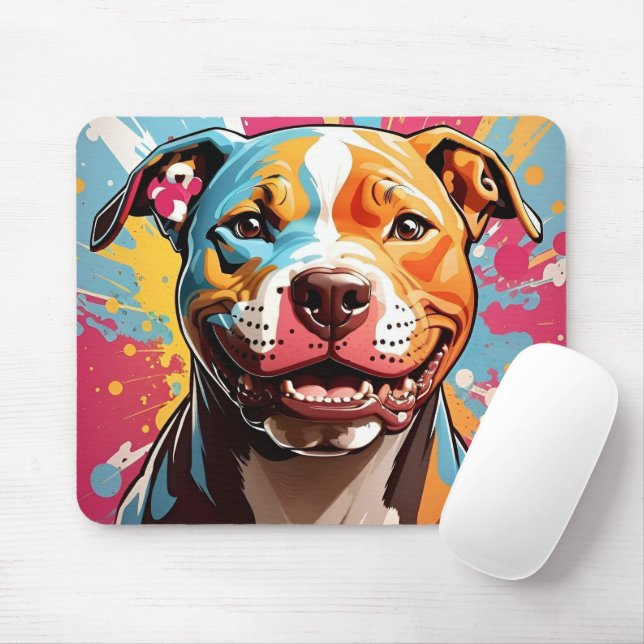 Mousepad Staffordshire Birthday Fun (Com mouse)
