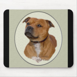 Mousepad Staffordshire Bull Terrier Gifts