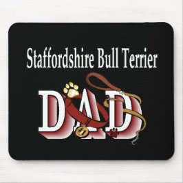 Mousepad Staffordshire Bull Terrier Pai Gifts