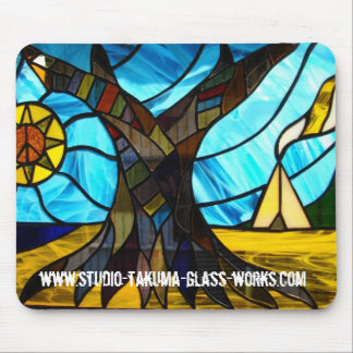Mousepad stained glass