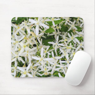Mousepad Star Clematis Flowers
