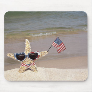 Mousepad Starfish americano com pavilhão