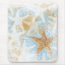 Mousepad Starfish Pattern Art
