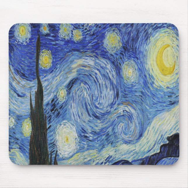 Mousepad Starry Night (Frente)
