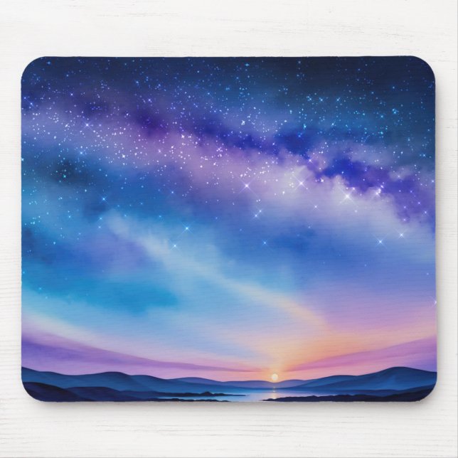 Mousepad Starry Night Sky (Frente)