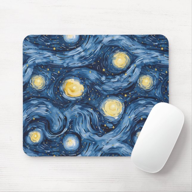 Mousepad Starry Night Sky (Com mouse)