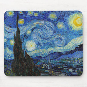Mousepad Starry Night, Vincent van Gogh