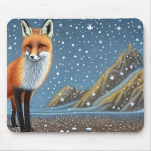 Mousepad Starry Starry Night Storybook Fox