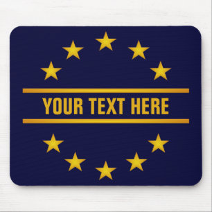 Mousepad STARS DE OURO PERSONALIZADO