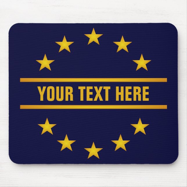 Mousepad STARS DE OURO PERSONALIZADO (Frente)