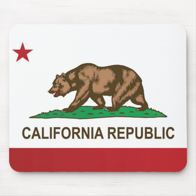 Mousepad State Flag of California, EUA (Frente)