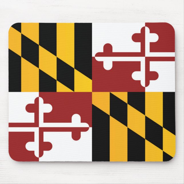 Mousepad State Flag of Maryland, EUA (Frente)