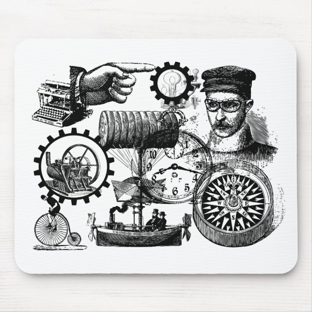 Mousepad steampunk (Frente)