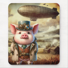 Mousepad Steampunk Boar