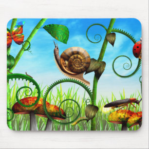 Mousepad Steampunk - Bugs - A evolução leva tempo